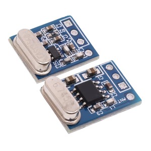 1Set 2Pcs 433MHZ Wireless Transmitter Empfänger platinen modul SYN115 SYN480R ASK/OOK Chip PCB Für Arduino