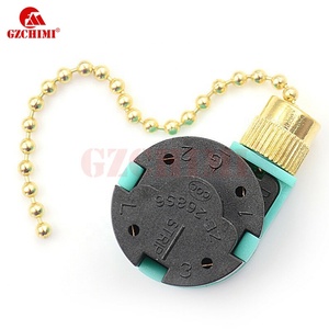 New Quạt trần chuyển đổi cho Zing tai 3 tốc độ 4 dây kéo chuyển đổi chuỗi Hunter Quạt trần chuyển đổi ZE-268S6 - Product Image 3