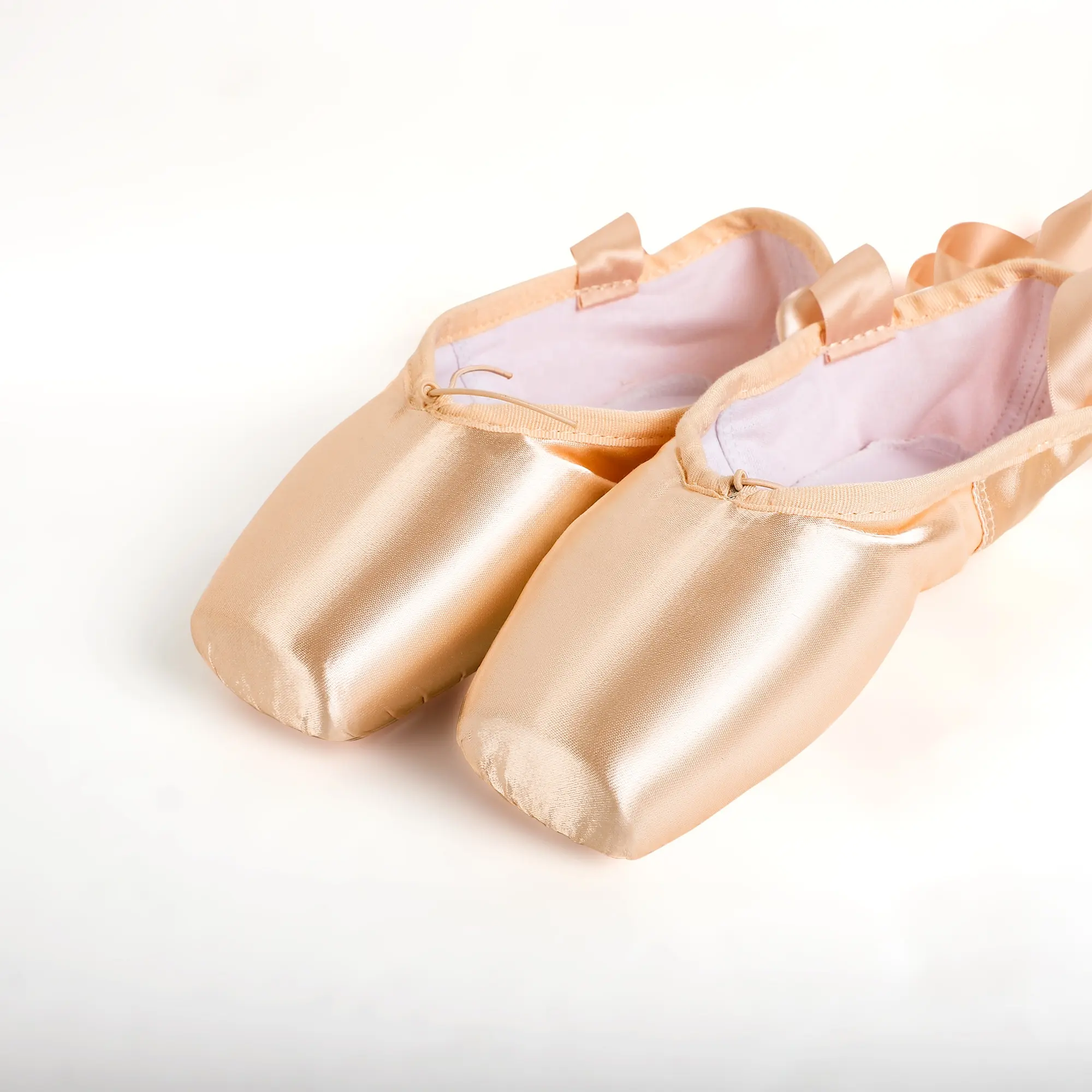 Changzhou-zapatos de baile para mujer y niña, calzado de punta de Ballet, venta al por mayor, Europa y EE. UU.