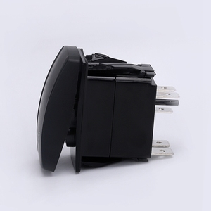 DC 12V <strong>20</strong> <strong>Amp</strong> Waterproof LED On/Off Boat Marine SPST 5 Pin Rocker <strong>Switch</strong> with Light (Blue) - Product Image 5