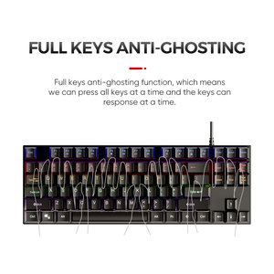 Keyceo Second IDM Project the Most Competitive Compact Design TKL <strong>Mechanical</strong> <strong>Keyboard</strong> Ergonomic Design Gaming <strong>Keyboard</strong> - Product Image 2