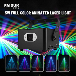5WフルカラーRGBレーザーショープロジェクターLED光源スノースモークマシン付きウェディング & DJステージ用 - Product Image 2