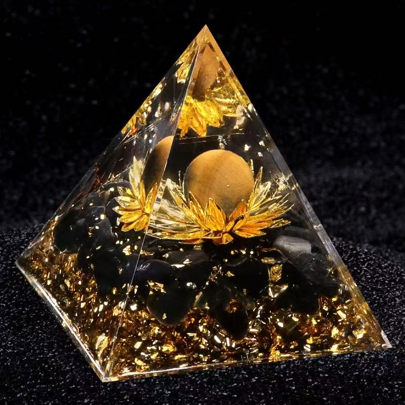 Tiger Eye+Lotus+Obsidian Gravel