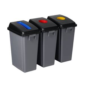 20l-60l açık Mini plastik çöp tenekesi açık üst çöp tenekesi sınıflandırma plastik çöp tenekesi - Product Image 4