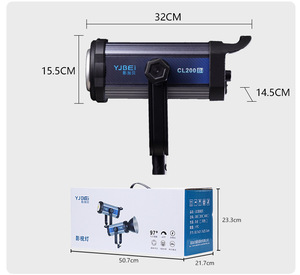 ไฟสตรีมมิ่ง200W-ไฟสำหรับการถ่ายทอดสดแบบมืออาชีพไฟเติมสำหรับสตูดิโอ - Product Image 2