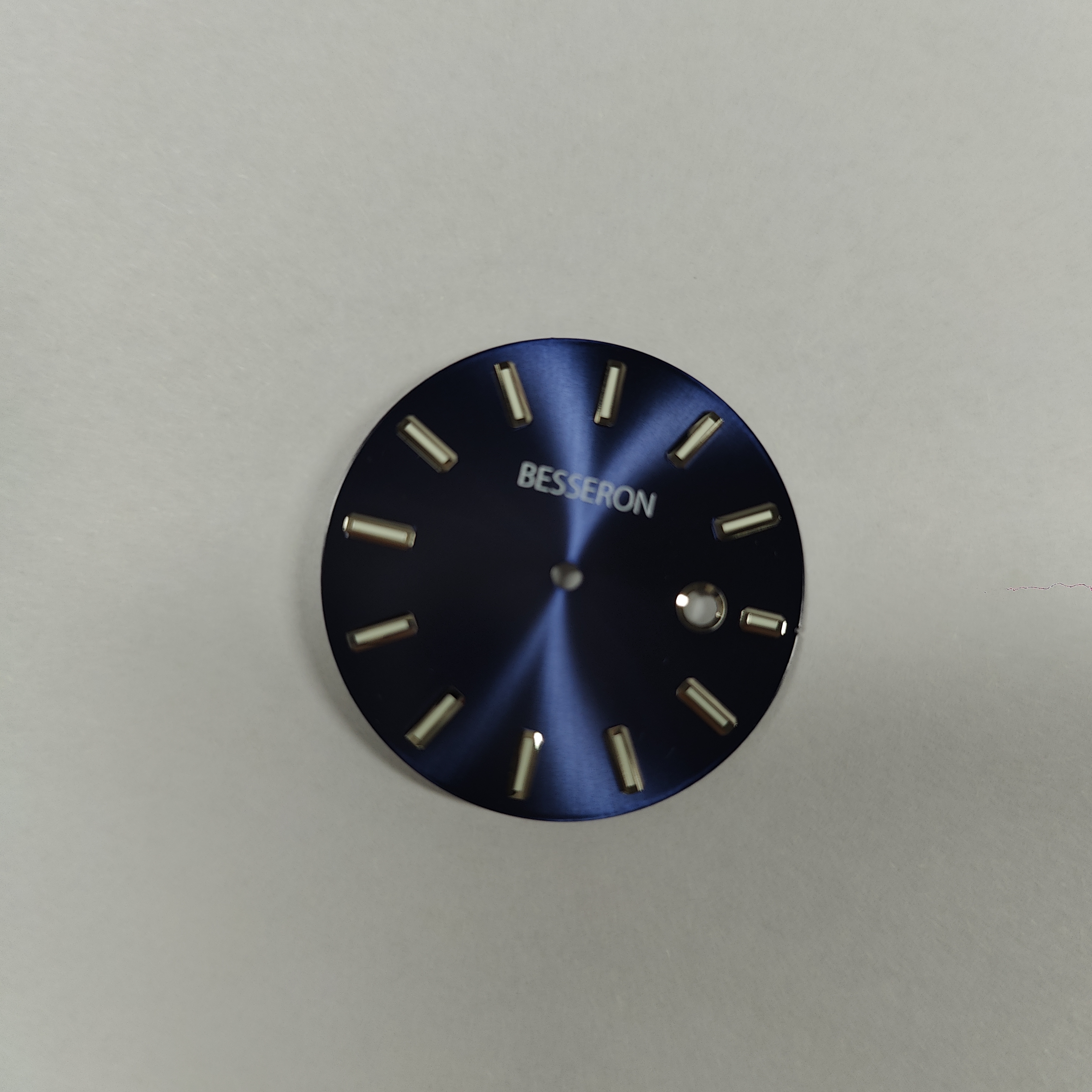 Pièces de montre à cadran bleu