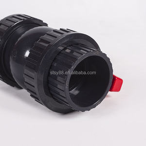 手动1/2 "-4" 中压聚氯乙烯水处理阀可定制OEM支持 - Product Image 3