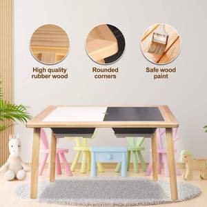 2 büyük katlanır eşya kutuları aktivite tablosu ile 1-3 yaş için duyusal masa çok fonksiyonlu yürümeye başlayan duyusal masa seti - Product Image 2