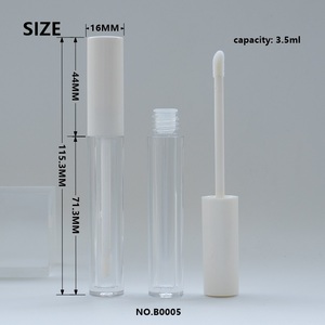 <strong>Slender</strong> Custom 3.5ml clear White Factory Wholesale High Quality Empty Plastic Lipgloss <strong>Tubes</strong> - Product Image 6