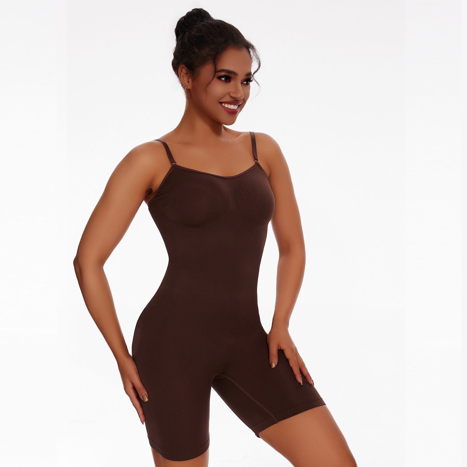 Brown - Crotchless