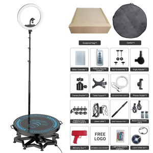 Dragon stage Tiktok Viral Products 360 Video Booth Maschine 100CM 115CM Photo booth Platform 360 Photo Booth Stand