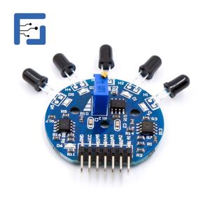 Stock CL0065 New 1Pc Five Way / Channel Flame Sensor <strong>Module</strong> <strong>Analog</strong> Digital Dual <strong>Output</strong> Fire Extinguishing Board - Product Image 1