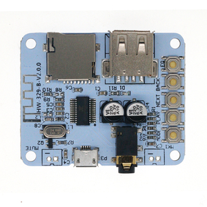 <strong>Bluetooth</strong> Audio Receiver board with USB TF card Slot decoding playback <strong>output</strong> A7-004 5V 2.1 Wireless Stereo Music Module - Product Image 6