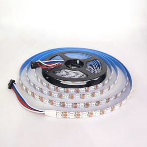WS2813 Addressable Digital Pixel Magic Strip Light DC5V 10mm 60LEDs/meter SPI Rgbic Breakpoint Resumption for Project Decoration - Product Image 2