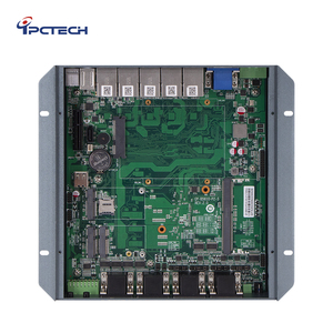 クアッドコアI3/i5埋め込みファンレス工業用制御ミニPCコンピュータ5 * LAN、10 * USB、8 * COM、14ポートGPIO、1 * VGA - Product Image 2