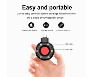 <strong>S300</strong> Anti-Candid <strong>Camera</strong> Detector Home Hotel Security Mini Scanner USB IR Alarm Type-C Mobile Phone Hidden <strong>Camera</strong> Detector - Product Image 2