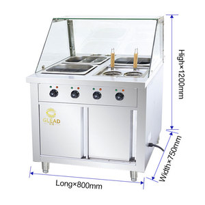 Oden หม้อหุงข้าวแนวตั้งพร้อมฝาปิดกระจก,เครื่องทำขนมแนวกริดของ Kanto Shop - Product Image 4