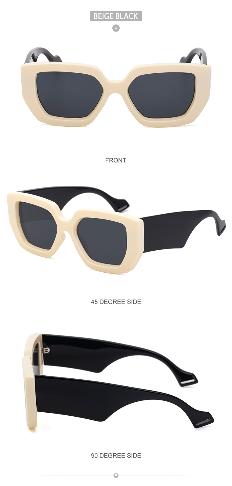 beige black C6