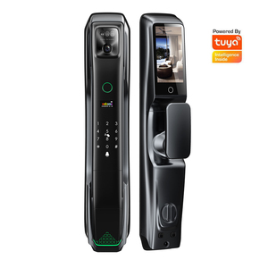 3D riconoscimento del volto Video Intercom Smart Lock Tuya WiFi biometrico impronta digitale intelligente serratura della porta con la macchina fotografica - Product Image 1