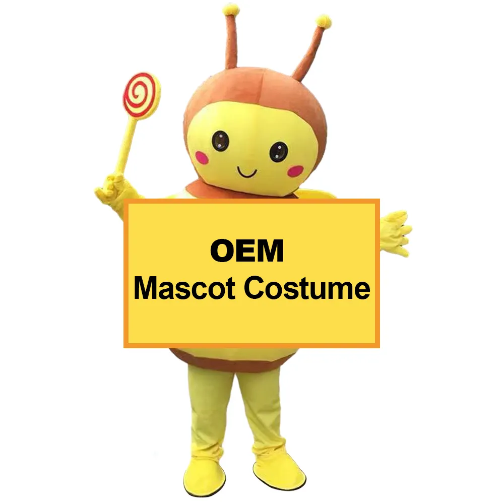 Hochwertige süße Biene Maskottchen Cartoon Tier kostüme für Erwachsene