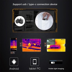 HTI HT-301 USB termal kamera kızılötesi termal mobil kızılötesi kamera Android C mobil kızılötesi kamera HT-301 USB - Product Image 6