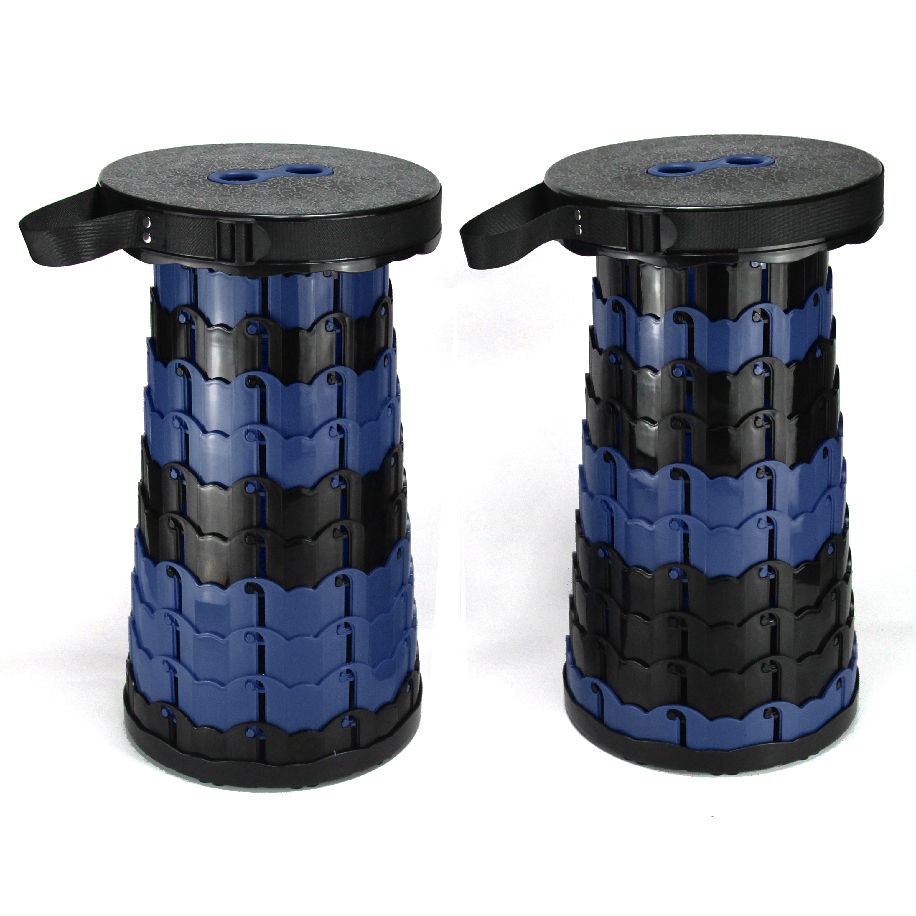 azul marino y negro