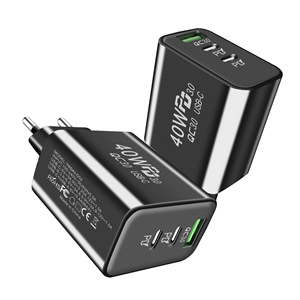 Apple için uygun/Android cep telefonları TYPE-C şarj 12W hızlı şarj seyahat şarj çift PD + 1USB özel Model 2.4A - Product Image 2