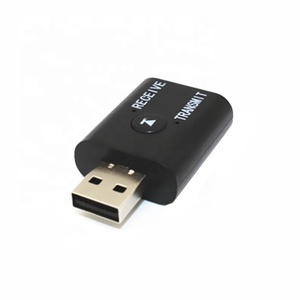 具有3.5毫米Aux发射器和接收器FM发射器立体声功能的2合1 USB无线BT音乐音频适配器 - Product Image 3