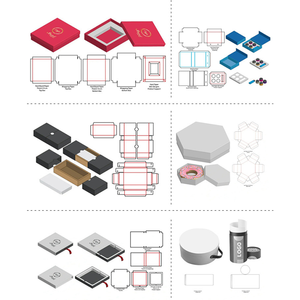 Giáng sinh phiêu lưu lịch bất ngờ đếm ngược Hộp Quà Tặng mù bí ẩn hộp tự làm trống bất ngờ lễ hội mỹ phẩm Hộp Quà Tặng gấp - Product Image 6