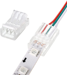 COYOLED 8 мм Светодиодные полосы света разъем 2 Pin RGB полосы световое соединение для всех моделей IP65 Номинальный Материал PC корпус лампы - Product Image 1