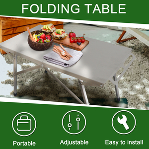 Chiến Thuật Gấp bảng Trọng lượng nhẹ đa chức năng cho dã ngoại cắm trại BBQ công cụ - Product Image 2