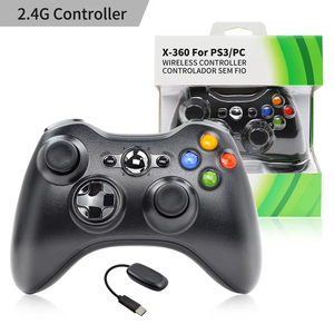 จอยควบคุมเกมไร้สาย2.4G สำหรับ Xbox 360 Gamepad, จอยสติ๊กด้ามจับควบคุมเกม - Product Image 2