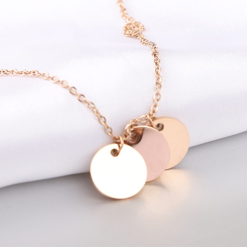 Three rose gold