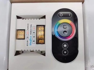 Controlador RGB de 6 teclas de alta potencia 30A Touch LED Dimmer 12-24V 360W720W PWM 20m Control remoto Megbox - Product Image 2