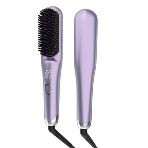 Plasma Tóc Ép Tóc Bàn Chải 9 Temp Cài Đặt 30S Mch Nhanh Chóng Sưởi Ấm Tóc Thẳng Lược Cho Người Đàn Ông Và Phụ Nữ - Product Image 6