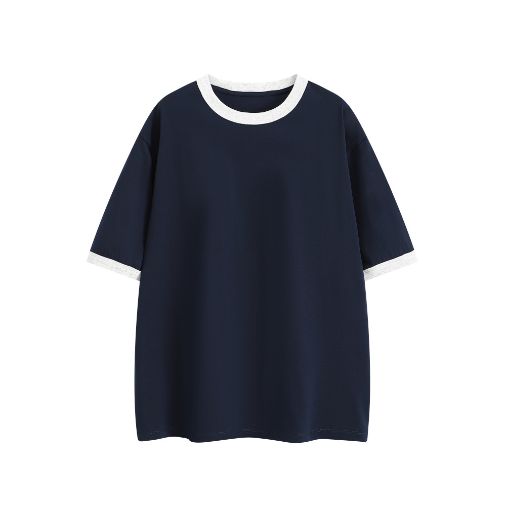 Marine/Gris chiné