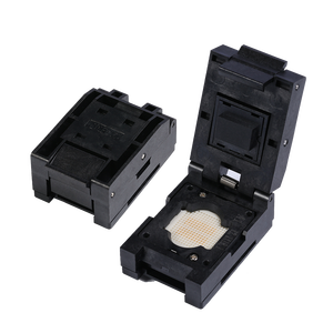 Flip Over with Knob Design Low Ball Loss 24 V BGA Socket <strong>Adapter</strong> 24 64 88 100 Pins Chip Aging Socket 1.0 mm Pitch Socket Header - Product Image 4