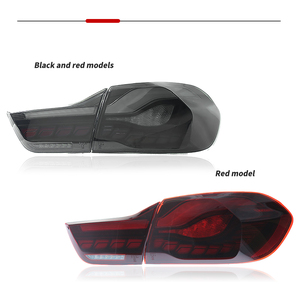 BMW için jujuoto lambaları serisi 4 serisi 4 serisi LED kuyruk lambası şeffaf kırmızı Lens ile 12V yeni durum 2014-2020 8000k - Product Image 2
