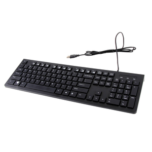 VCOM Wired <strong>Computer</strong> <strong>Multimedia</strong> <strong>Keyboard</strong> USB Connector Desktop Laptop <strong>Keyboard</strong> - Product Image 3