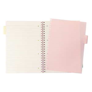 Cuaderno espiral superventas con divisor de pestañas de Índice de colores, organizador de papel de tapa dura de tamaño A4/A5 para regalo o uso diario - Product Image 3