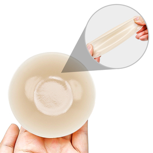 Aksesori pakaian dalam silikon tidak lem lingerie seksi Super lembut penutup puting Pasties kelopak payudara - Product Image 1
