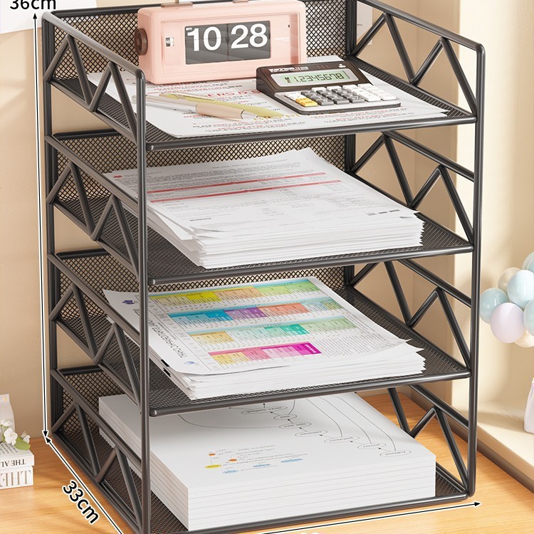123 Four-layer black vertical style 26*33*36