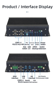 新しい産業用PCi7 10870H 1165G7 2LAN PS2 RS485 WIFI WIN10 LINUX MINIコンピューター - Product Image 3