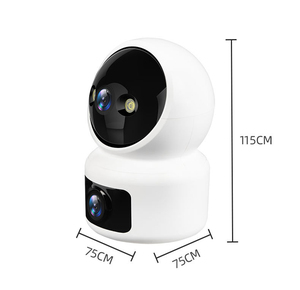 Fosvision Dual Lens <strong>Camera</strong> 360 Full Color WiFi HD Wireless <strong>Camera</strong> 2MP Indoor Security Pt <strong>Camera</strong> APP HiEasy - Product Image 5