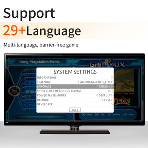 คอนโซลเกม G13คลาสสิกไร้สายพร้อมฟังก์ชั่น MP4 5000 + กล่องเกมอาเขตแบบสองระบบ - Product Image 3