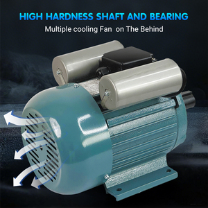 YL loạt duy nhất giai đoạn 1.1KW 1.5HP 1400 vòng/phút AC động cơ điện không đồng bộ động cơ cảm ứng - Product Image 5