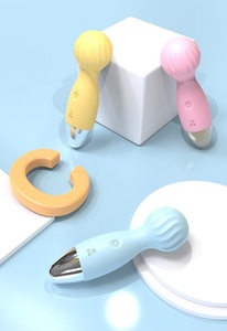 Female Clitoris Masturbation Vibrator Waterproof Soft Silicone Big Head Silicone Massager Usb Powered <strong>Sex</strong> Toys