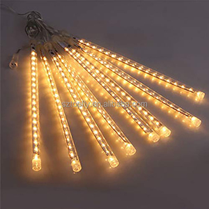 หลอดไฟฝนดาวตกกันน้ำ IP65 50ซม. สำหรับตกแต่งต้นไม้ไฟ LED ฝนดาวตกฝนดาวตก - Product Image 4