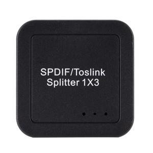 SPDIF Audio <strong>Splitter</strong> 1x3 Optical <strong>Splitter</strong> SPDIF Toslink Optical Digital Audio <strong>Splitter</strong> <strong>1</strong> in 3 Out Support 5.1CH LPCM 2.0 DTS - Product Image 3