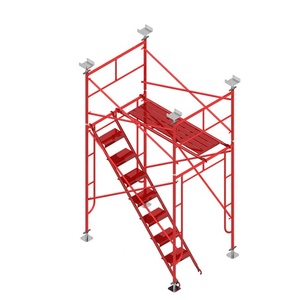 Zuverlässiges mobiles H-Rahmen-Gerüst-/Gerüst-/Falscharbeit system für Plattformen